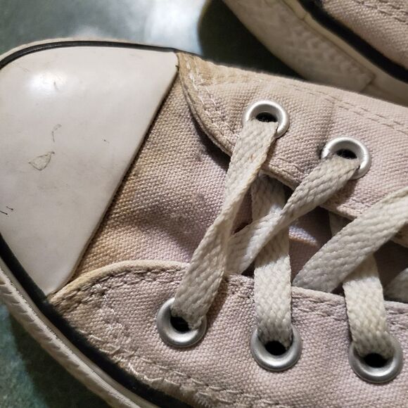 Converse pale pink Chuck Taylor all stars low top sz 10 - Picture 2 of 7